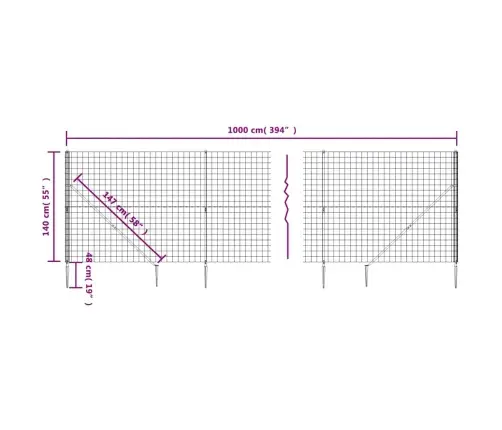 Traataed Vaiadega, Antratsiithall, 1,4X10 M