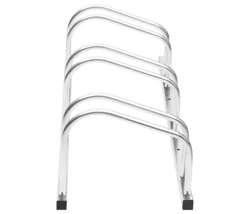 Velosipēdu Statīvs 3 Velosipēdiem, Cinkots Tērauds Vidaxl