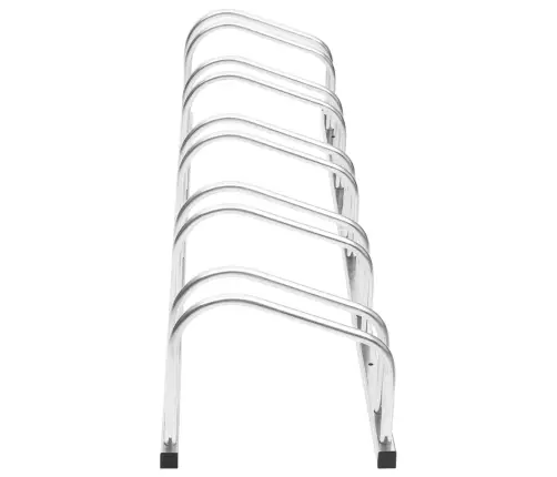 Velosipēdu Statīvs 5 Velosipēdiem, Cinkots Tērauds Vidaxl