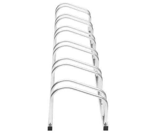 Velosipēdu Statīvs 6 Velosipēdiem, Cinkots Tērauds Vidaxl