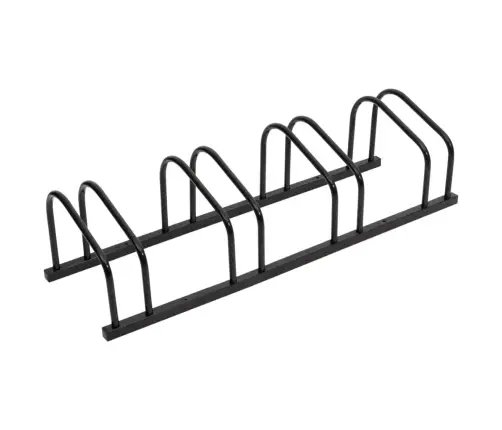 Velosipēdu Statīvs 4 Velosipēdiem, Melns Tērauds Vidaxl