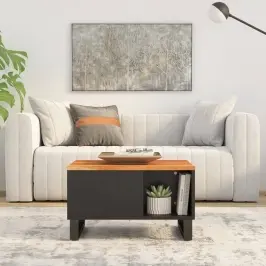 Kafijas Galdiņš, 60X50X35 Cm, Akācijas Masīvkoks Vidaxl