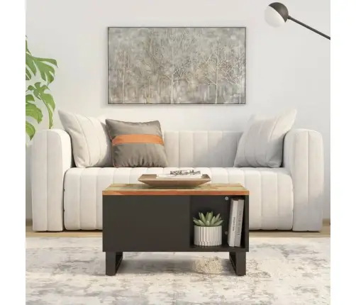 Kohvilaud, 60 X 50 X 35 cm Taastatud Puit