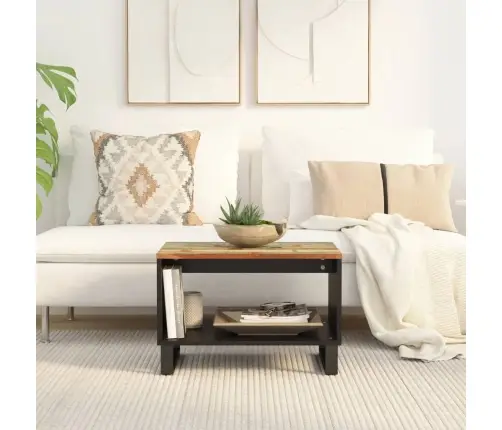 Kafijas Galdiņš, 60X50X40 Cm, Pārstrādāts Masīvkoks Vidaxl