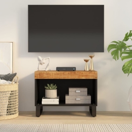 Tv Skapītis, 60X33X43,5 Cm, Mango Masīvkoks Vidaxl