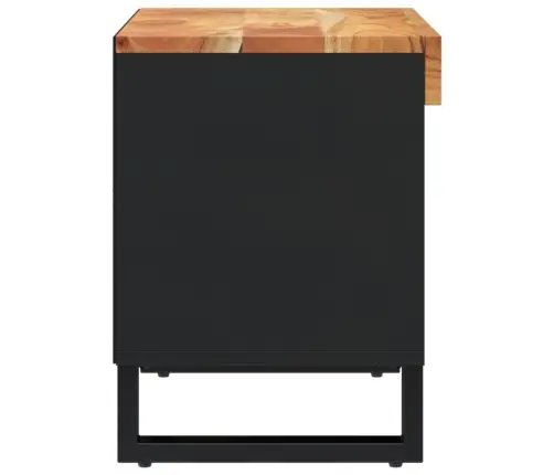 Tv Skapītis, 60X33X43,5 Cm, Akācijas Masīvkoks Vidaxl