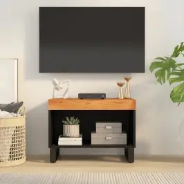 Tv Skapītis, 60X33X43,5 Cm, Akācijas Masīvkoks Vidaxl