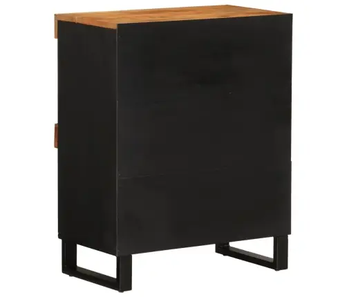 Šoninė Spintelė, 60X33X75cm Akacijos Medienos Masyvas