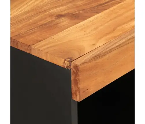 Skapītis, 85X33X75 Cm, Akācijas Masīvkoks Vidaxl