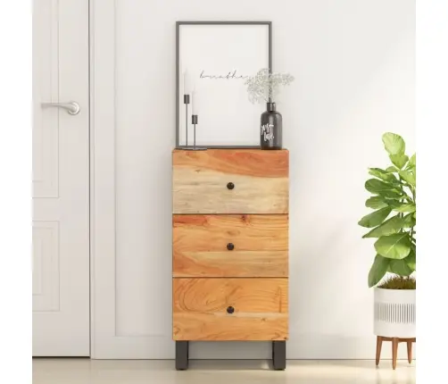 Puhvetkapp 3 Sahtliga, 40 X 33,5 X 75 cm Akaatsiapuit