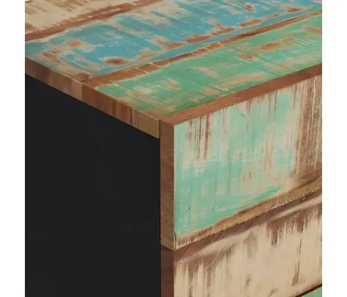 Šoninė Spintelė Su 3 Stalčiais, 40X33,5X75cm Perdirbta Mediena