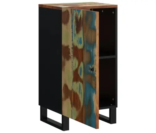 Šoninė Spintelė Su Durelėmis, 40X31X75cm Perdirbta Mediena