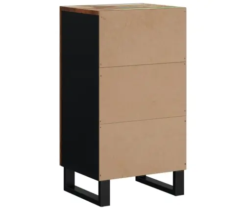 Šoninė Spintelė Su Durelėmis, 40X31X75cm Perdirbta Mediena