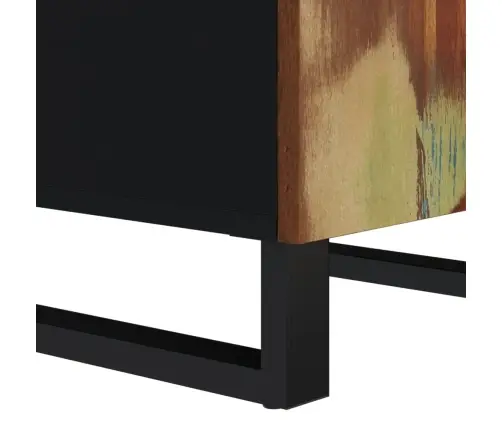 Šoninė Spintelė Su Durelėmis, 40X31X75cm Perdirbta Mediena