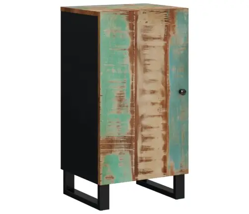 Šoninė Spintelė Su Durelėmis, 40X31X75cm Perdirbta Mediena