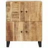 Kumode Ar 4 Durvīm, 60X33X75 Cm, Mango Masīvkoks Vidaxl