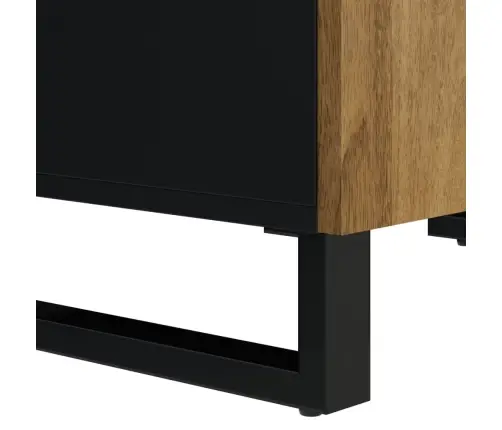 Kumode Ar 4 Durvīm, 60X33X75 Cm, Mango Masīvkoks Vidaxl