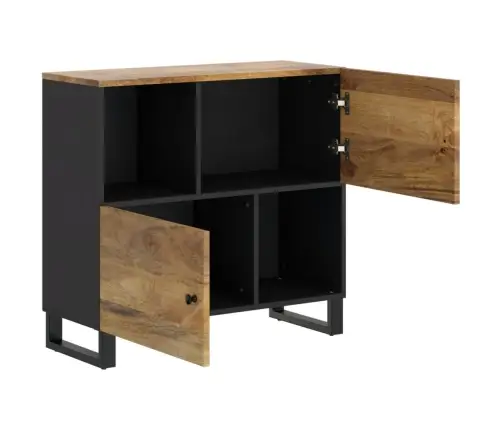 Puhvetkapp 2 Uksega, 80 X 33 X 75 cm Mangopuit