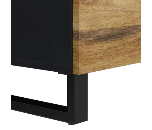 Puhvetkapp 2 Uksega, 80 X 33 X 75 cm Mangopuit