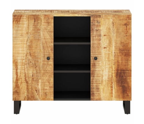 Kumode Ar 2 Durvīm, 90X33X75 Cm, Mango Masīvkoks Vidaxl