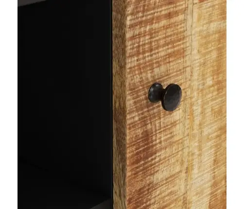Kumode Ar 2 Durvīm, 90X33X75 Cm, Mango Masīvkoks Vidaxl
