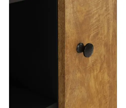 Kumode Ar 2 Durvīm, 90X33X75 Cm, Mango Masīvkoks Vidaxl