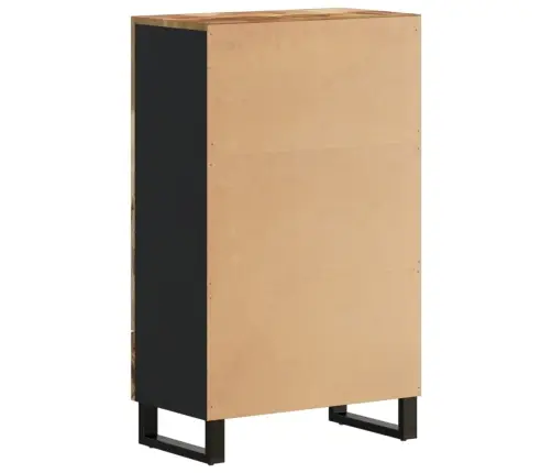 Kumode Ar Atvilktni, 60X33X100 Cm, Mango Masīvkoks, Dzelzs Vidaxl Kumode Ar Atvilktni, 60X33X100 Cm, Mango Masīvkoks, Dzelzs Vidaxl