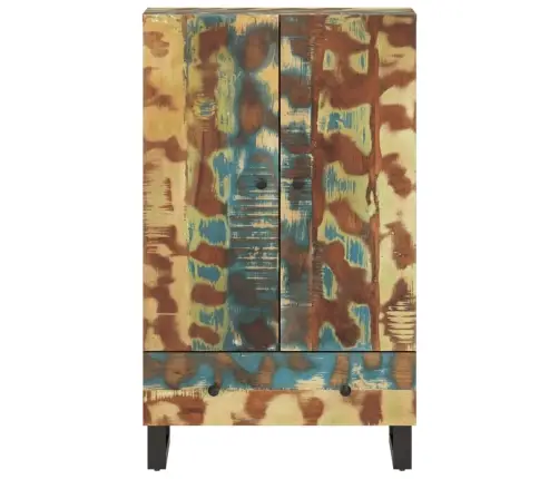 Kumode Ar Atvilktni, 60X33X100 Cm, Pārstrādāts Koks, Dzelzs Vidaxl