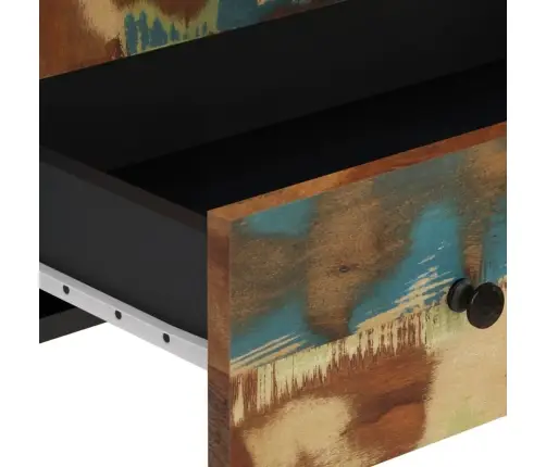 Kumode Ar Atvilktni, 60X33X100 Cm, Pārstrādāts Koks, Dzelzs Vidaxl