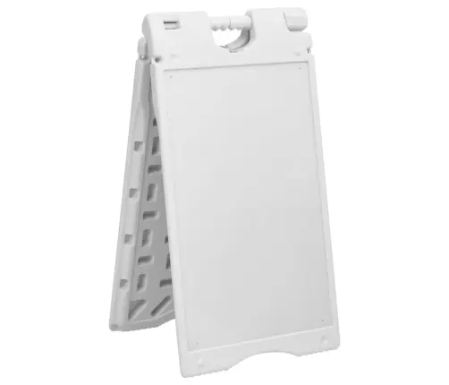 Pastatomas Šaligatvio Stovas, Pilkas, 45X7X84,5cm Hdpe