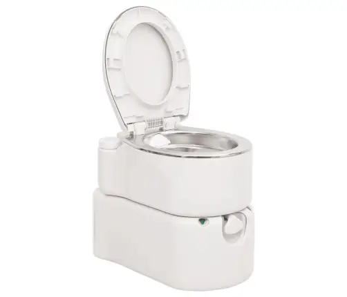 Integreeritav Matkatualett, Valge, 24+17 L, Hdpe Ja Teras