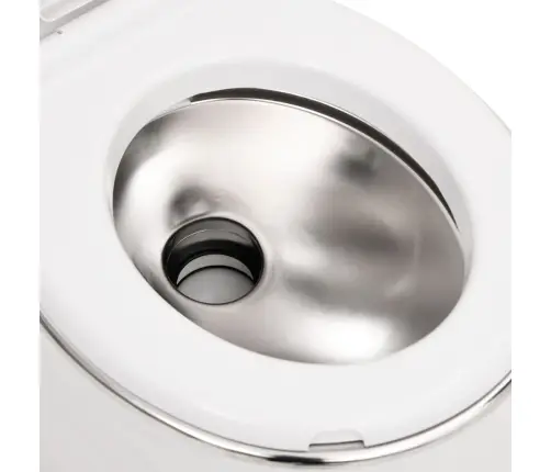 Integreeritav Matkatualett, Valge, 24+17 L, Hdpe Ja Teras