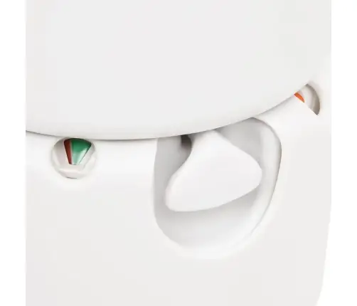 Integreeritav Matkatualett, Valge, 24+17 L, Hdpe Ja Teras