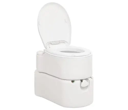 Integruotas Stovyklavimo Tualetas, Baltas, 24+17L, Hdpe/Emalis