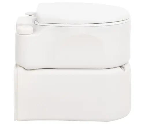 Integruotas Stovyklavimo Tualetas, Baltas, 24+17L, Hdpe/Emalis