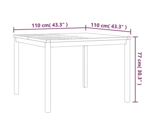 Piecdaļīgs Dārza Mēbeļu Komplekts, Masīvs Tīkkoks Vidaxl