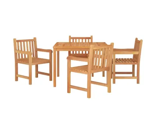 Piecdaļīgs Dārza Mēbeļu Komplekts, Masīvs Tīkkoks Vidaxl