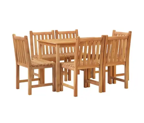 7-Daļīgs Dārza Mēbeļu Komplekts, Masīvs Tīkkoks Vidaxl