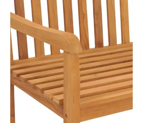 Sodo Valgomojo Baldų Komplektas, 4 Dalių, Tikmedžio Masyvas