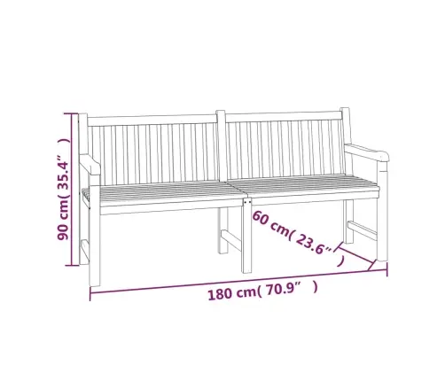 Sodo Valgomojo Baldų Komplektas, 4 Dalių, Tikmedžio Masyvas