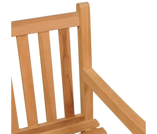 Sodo Valgomojo Baldų Komplektas, 5 Dalių, Tikmedžio Masyvas