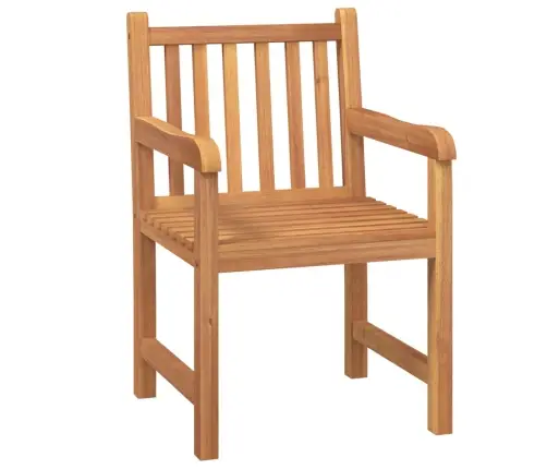 Sodo Valgomojo Baldų Komplektas, 5 Dalių, Tikmedžio Masyvas