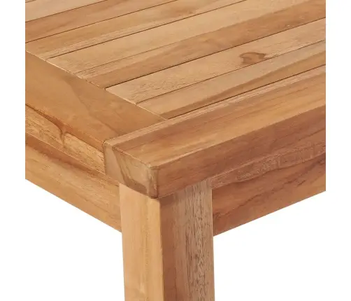 Sodo Valgomojo Baldų Komplektas, 5 Dalių, Tikmedžio Masyvas