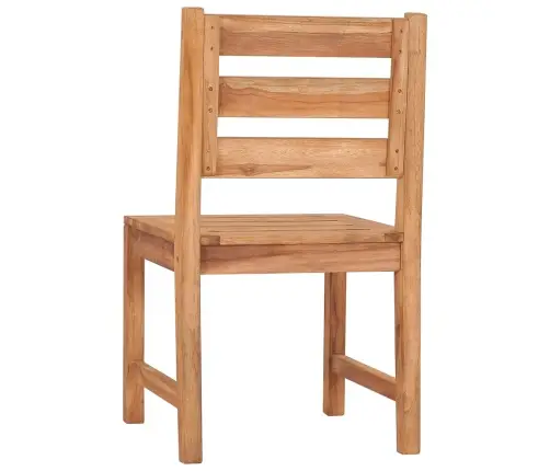 Dārza Krēsli, 4 Gab., Masīvs Tīkkoks Vidaxl