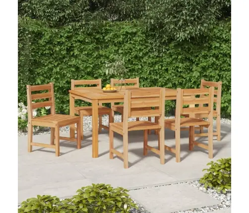 Dārza Krēsli, 6 Gab., Masīvs Tīkkoks Vidaxl