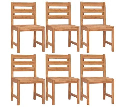 7-Daļīgs Dārza Mēbeļu Komplekts, Masīvs Tīkkoks Vidaxl