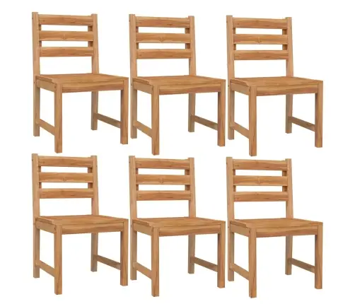 7-Daļīgs Dārza Mēbeļu Komplekts, Masīvs Tīkkoks Vidaxl