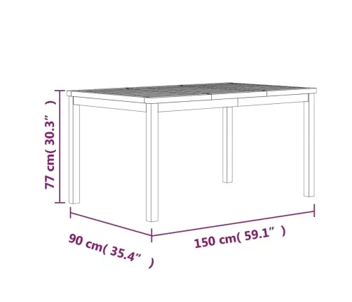 7-Daļīgs Dārza Mēbeļu Komplekts, Masīvs Tīkkoks Vidaxl