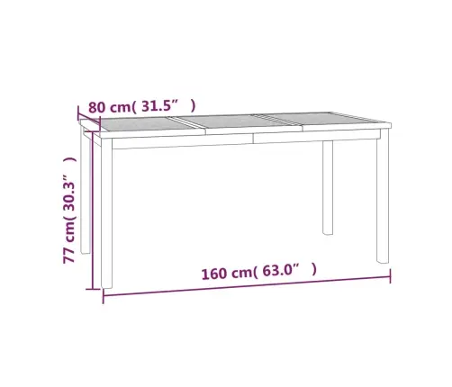 7-Daļīgs Dārza Mēbeļu Komplekts, Masīvs Tīkkoks Vidaxl