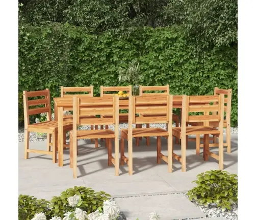 9-Osaline Aia Aiamööbli Komplekt, Tiikpuu